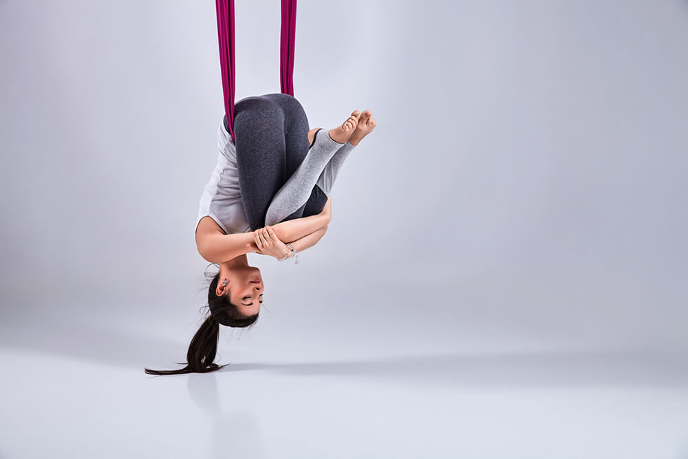 Aerial Yoga—Turning Yoga Upside Down